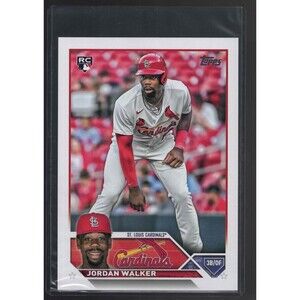Jordan Walker RC SP 2023 Topps Flagship Collection #OTCSP-1 Oversized Cardinals